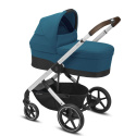 BALIOS S Lux CYBEX 2w1 Wózek głęboko-spacerowy - River Blue (Silver)