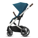 BALIOS S Lux CYBEX 2w1 Wózek głęboko-spacerowy - River Blue (Silver)