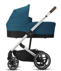 BALIOS S Lux CYBEX 2w1 Wózek głęboko-spacerowy - River Blue (Silver)