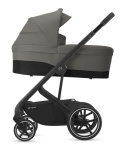 BALIOS S Lux CYBEX 2w1 Wózek głęboko-spacerowy - Soho Grey (Black)