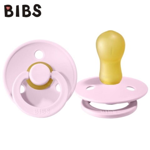 BIBS COLOUR BABY PINK L Smoczek Uspokajający kauczuk Hevea