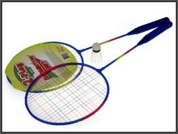 Badminton metalowy 64cm z lotką w siatce HAN07