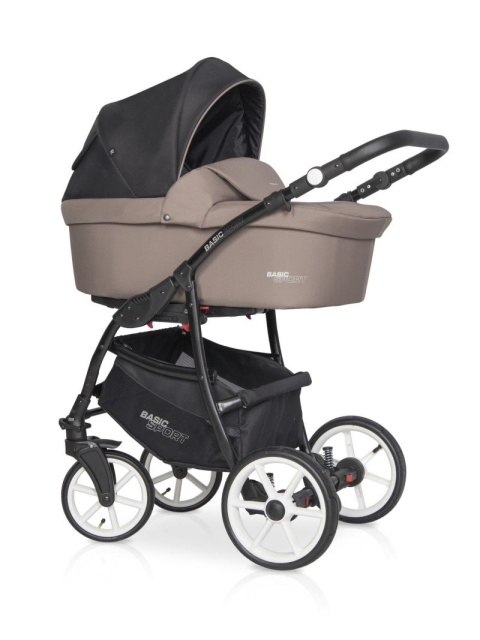 RIKO BASIC SPORT 3w1 Wózek głęboko-spacerowy z fotelikiem 0-13 kg - DAKAR