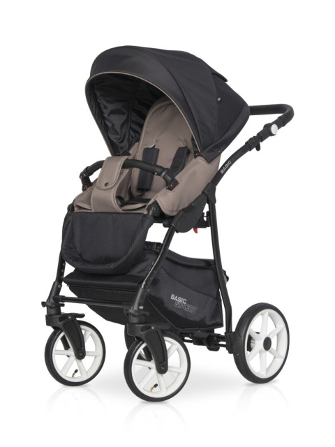 RIKO BASIC SPORT 3w1 Wózek głęboko-spacerowy z fotelikiem 0-13 kg - DAKAR