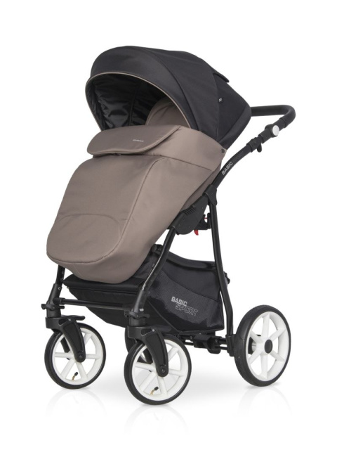 RIKO BASIC SPORT 3w1 Wózek głęboko-spacerowy z fotelikiem 0-13 kg - DAKAR