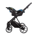 LA ROSA 3w1 Baby Merc wózek wielofunkcyjny z fotelikiem Kite 0-13 kg kolor LR/LN04/B