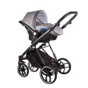 LA ROSA 3w1 Baby Merc wózek wielofunkcyjny z fotelikiem Kite 0-13 kg kolor LR/LN12/B