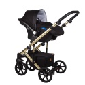 MOSCA LIMITED 3w1 Baby Merc wózek wielofunkcyjny z fotelikiem Kite 0-13 kg kolor MOL/ML204/ZE