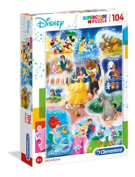 Clementoni Puzzle 104el Disney Dance Time 27289