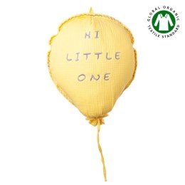 Hi Little One - Poduszka dekoracyjna z organicznego oddychającego BIO muślinu BALOON Pineapple