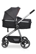 ONEMAX Colibro 3w1 Ultralekki wózek wielofunkcyjny 7,5 kg z fotelikiem 0-13 kg - ONYX