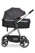 ONEMAX Colibro 3w1 Ultralekki wózek wielofunkcyjny 7,5 kg z fotelikiem 0-13 kg - ONYX