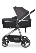 ONEMAX Colibro 3w1 Ultralekki wózek wielofunkcyjny 7,5 kg z fotelikiem 0-13 kg - ONYX