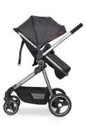 ONEMAX Colibro 3w1 Ultralekki wózek wielofunkcyjny 7,5 kg z fotelikiem 0-13 kg - ONYX