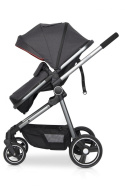 ONEMAX Colibro 3w1 Ultralekki wózek wielofunkcyjny 7,5 kg z fotelikiem 0-13 kg - ONYX