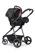 ONEMAX Colibro 3w1 Ultralekki wózek wielofunkcyjny 7,5 kg z fotelikiem 0-13 kg - ONYX