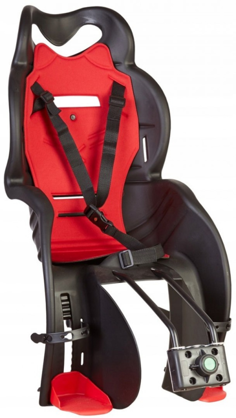 Sanbas T HTP Design Fotelik rowerowy mocowany do ramy pod siodełkiem - czarny