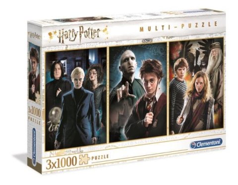 Clementoni Puzzle 3x1000el Harry Potter 61884