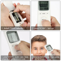 Cyfrowy termometr bezdotykowy na podczerwień, podświetlany LCD, dla dorosłych, dzieci, niemowląt CK-T1502