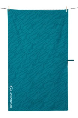 Ręcznik szybkoschnący SoftFibre Recycled Lifeventure - Teal 150x90 cm