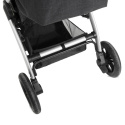 HAUCK UPTOWN Wózek spacerowy do 25 kg - MELANGE BLACK