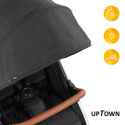 HAUCK UPTOWN Wózek spacerowy do 25 kg - MELANGE BLACK