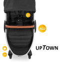 HAUCK UPTOWN Wózek spacerowy do 25 kg - MELANGE BLACK