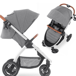 HAUCK UPTOWN Wózek spacerowy do 25 kg - MELANGE GREY