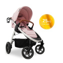 HAUCK UPTOWN Wózek spacerowy do 25 kg - MELANGE ROSE