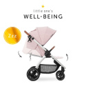 HAUCK UPTOWN Wózek spacerowy do 25 kg - MELANGE ROSE