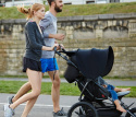 X-RUN 3w1 X-Pram + BeSafe Izi Go 0-13kg X-Lander wózek dziecięcy