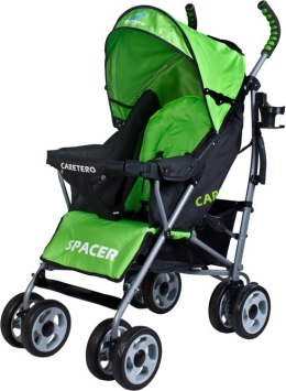 WÓZEK SPACEROWY SPACER CLASSIC GREEN CARETERO