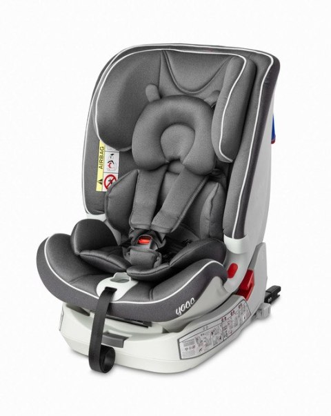 FOTELIK YOGA 0-36 KG ISOFIX GRAPHITE CARETERO