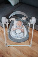 4Baby SWING Huśtawka elektryczna / Bujaczek 6m+ BEIGE