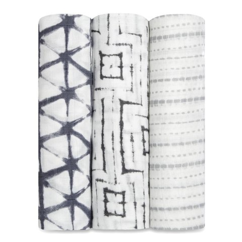 Aden+anais Otulacz bambusowy PEBBLE SHIBORI 3 szt.