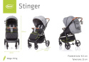 STINGER 4Baby Wóżek spacerowy do 22kg - BEIGE