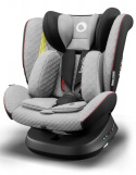 BASTIAAN ONE Lionelo Obrotowy fotelik samochodowy 0-36 kg Isofix RWF - Grey Stone Black