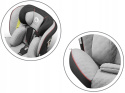 BASTIAAN ONE Lionelo Obrotowy fotelik samochodowy 0-36 kg Isofix RWF - Grey Stone Black