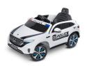 Toyz POJAZD NA AKUMULATOR MERCEDES BENZ EQC POLICJA WHITE