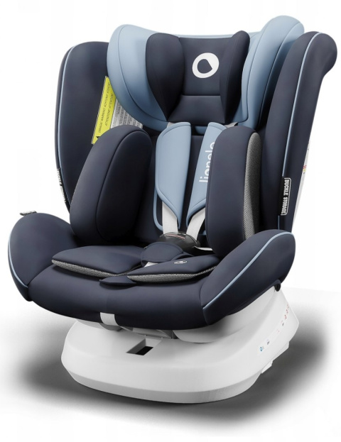 BASTIAAN ONE Lionelo Obrotowy fotelik samochodowy 0-36 kg Isofix RWF - Blue Navy