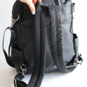 FAVE JOISSY Plecak i torba dla mamy 2w1 - black