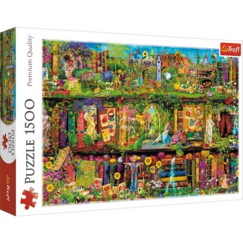 Puzzle 1500el Baśniowa biblioteczka 26165 Trefl p6