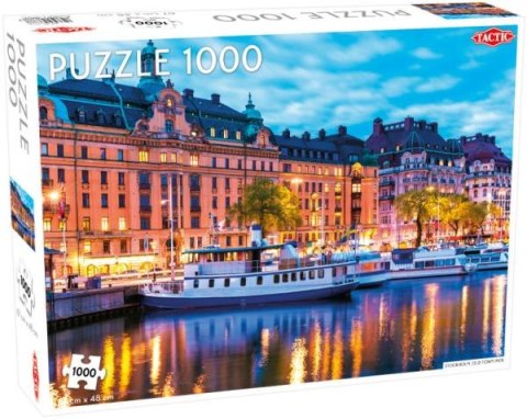 PROMO Puzzle 1000el Around the World, Northern Stars: Stockholm, Old Town Pier TACTIC