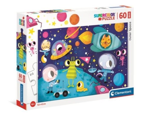 Clementoni Puzzle 60el Maxi Outer Space Kosmos 26464