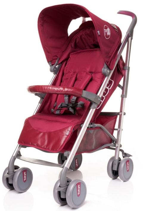 CITY 4Baby wózek spacerowy aluminiowy - Dark Red