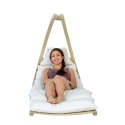 Amazonas Huśtawka Swing Lounger Creme