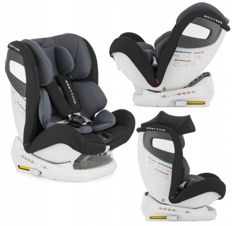 Route Sesttino 0-36 kg fotelik samochodowy z Isofix - Gray