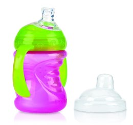 Nuby Kubek niekapek 240 ml z uchwytami Różowy ID10052PINK