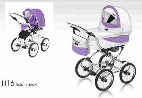 Ballerina Heritage 3w1 BabyActive wózek głęboko-spacerowy + fotelik 0m+