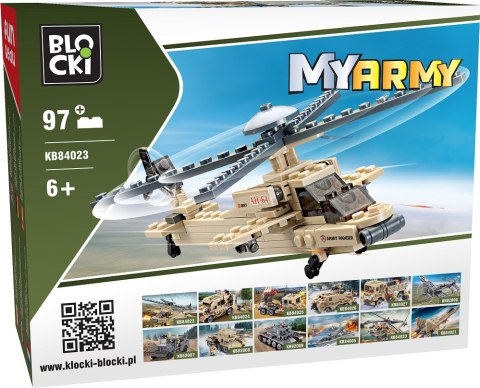 Klocki Blocki MyArmy Helikopter 97 el. Klocki Blocki MyArmy Helikopter 97 el.